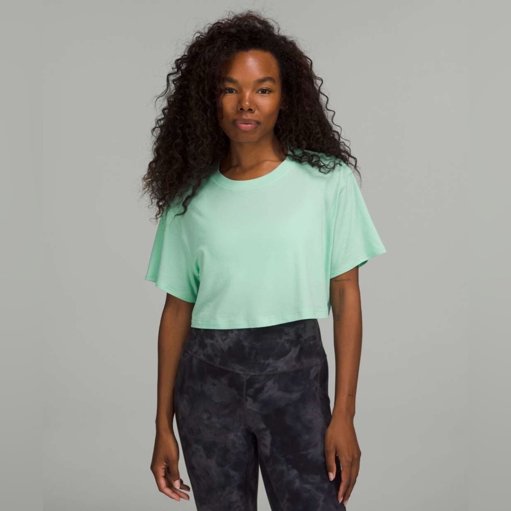 Lululemon All Yours Cropped T-Shirt